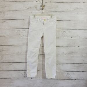 Little Girls Gymboree Cords Corduroy Jeans in White Size 5
